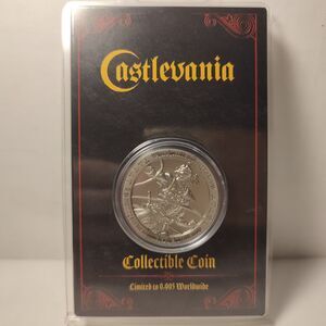 Castlevenia Simon Belmont Collectible Coin Official Konami Badge Figure Pin